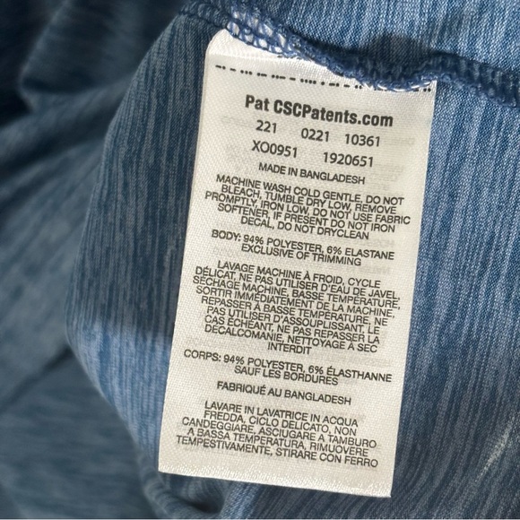 Columbia Omni-Wick Long Sleeve Crewneck Shirt-Blue-Men Size Small - Picture 6 of 6